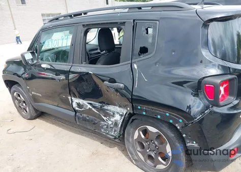 2017 Jeep Renegade Sport 4X4 from USA, damaged, VIN ZACCJBAB7HPF86630